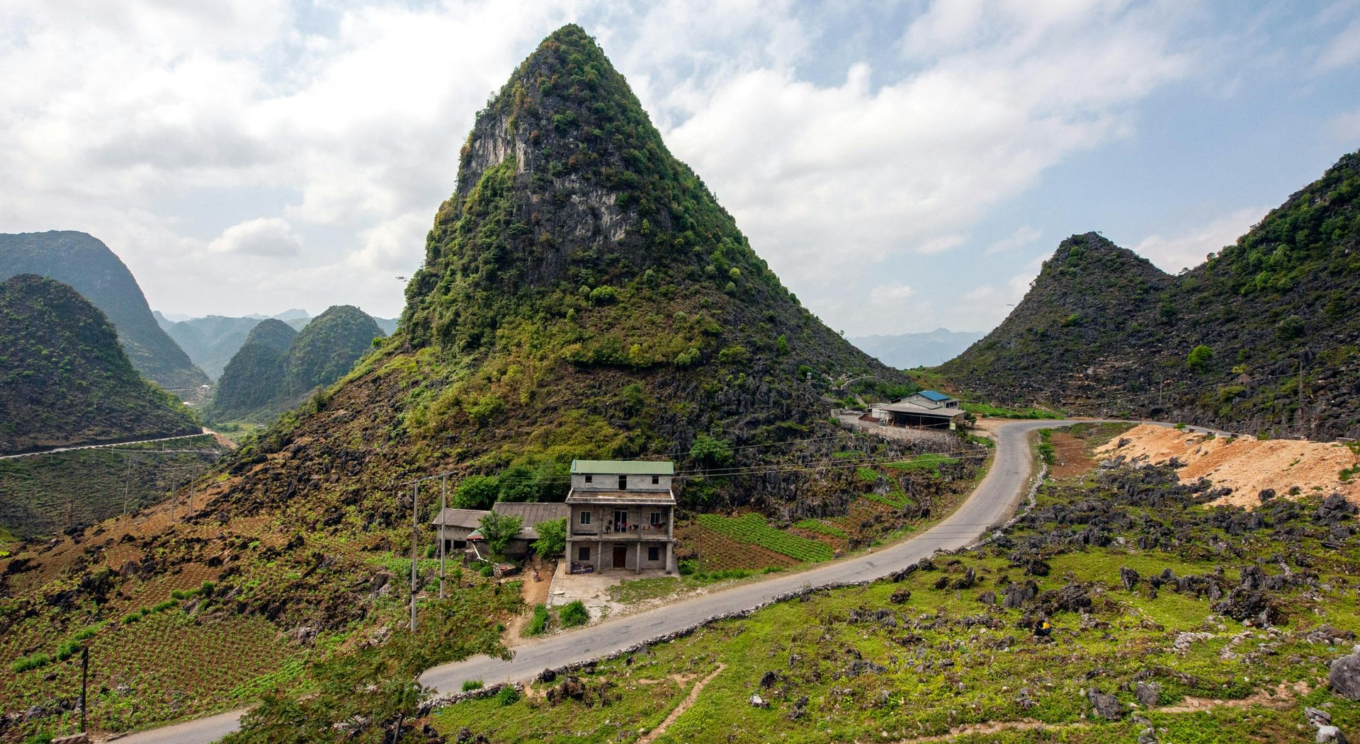 landslides can disrupt in mountainous area