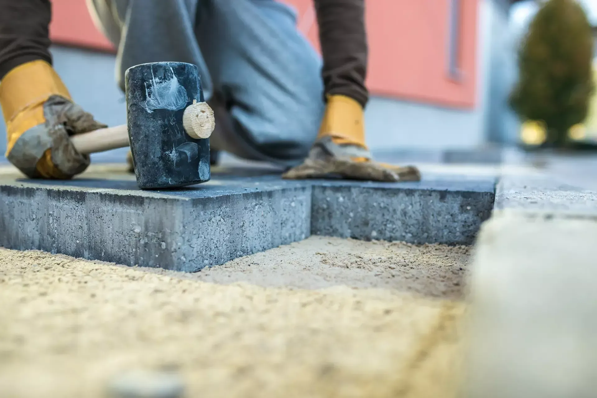 ground separating from foundation