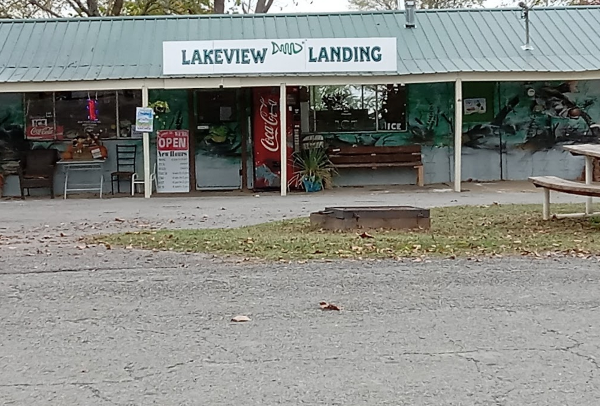 Lake Overcup bait shop