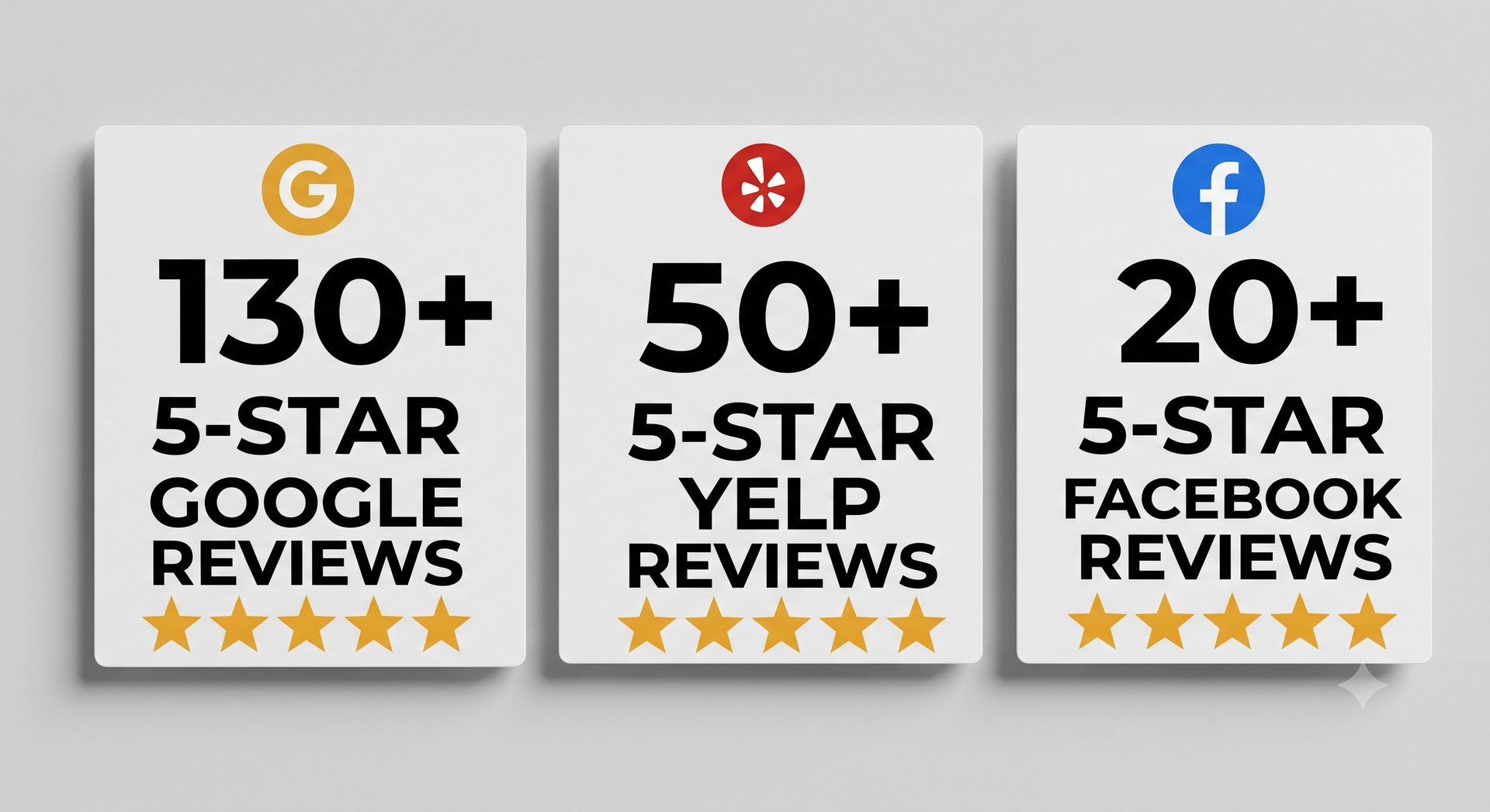 5 Star Reviews
