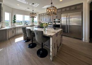 colored kitchen cabinets