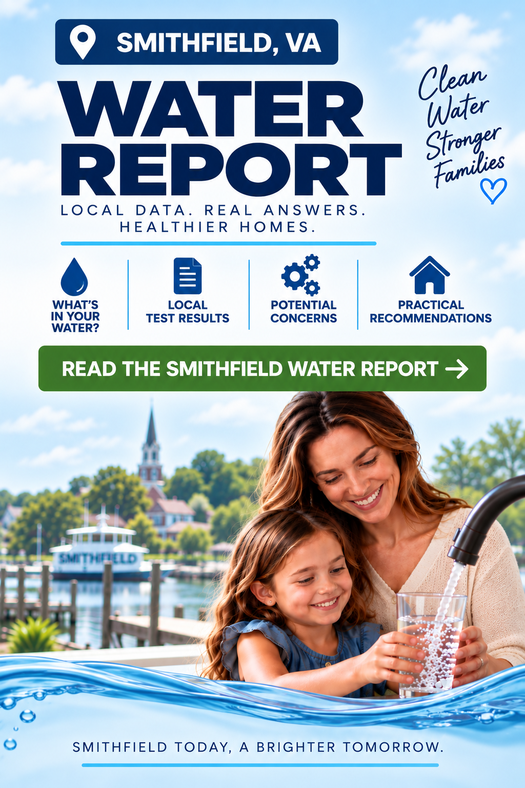 Smithfield, VA water quality report.