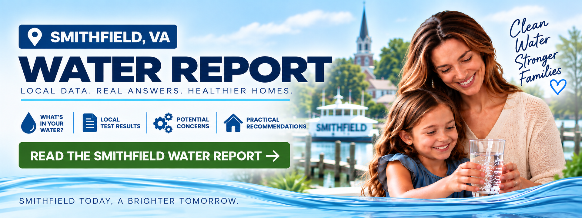Smithfield, VA water quality report.