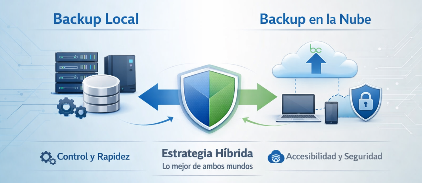 Backup local vs. backup en la nube: ¿cuál es mejor para tu empresa?