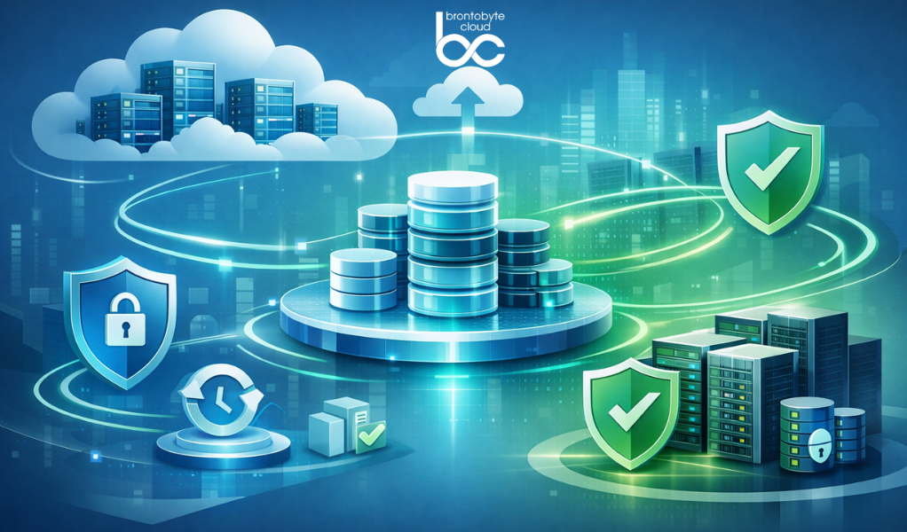 Infraestructura cloud con copias de seguridad automatizadas, protección de datos y ciberseguridad