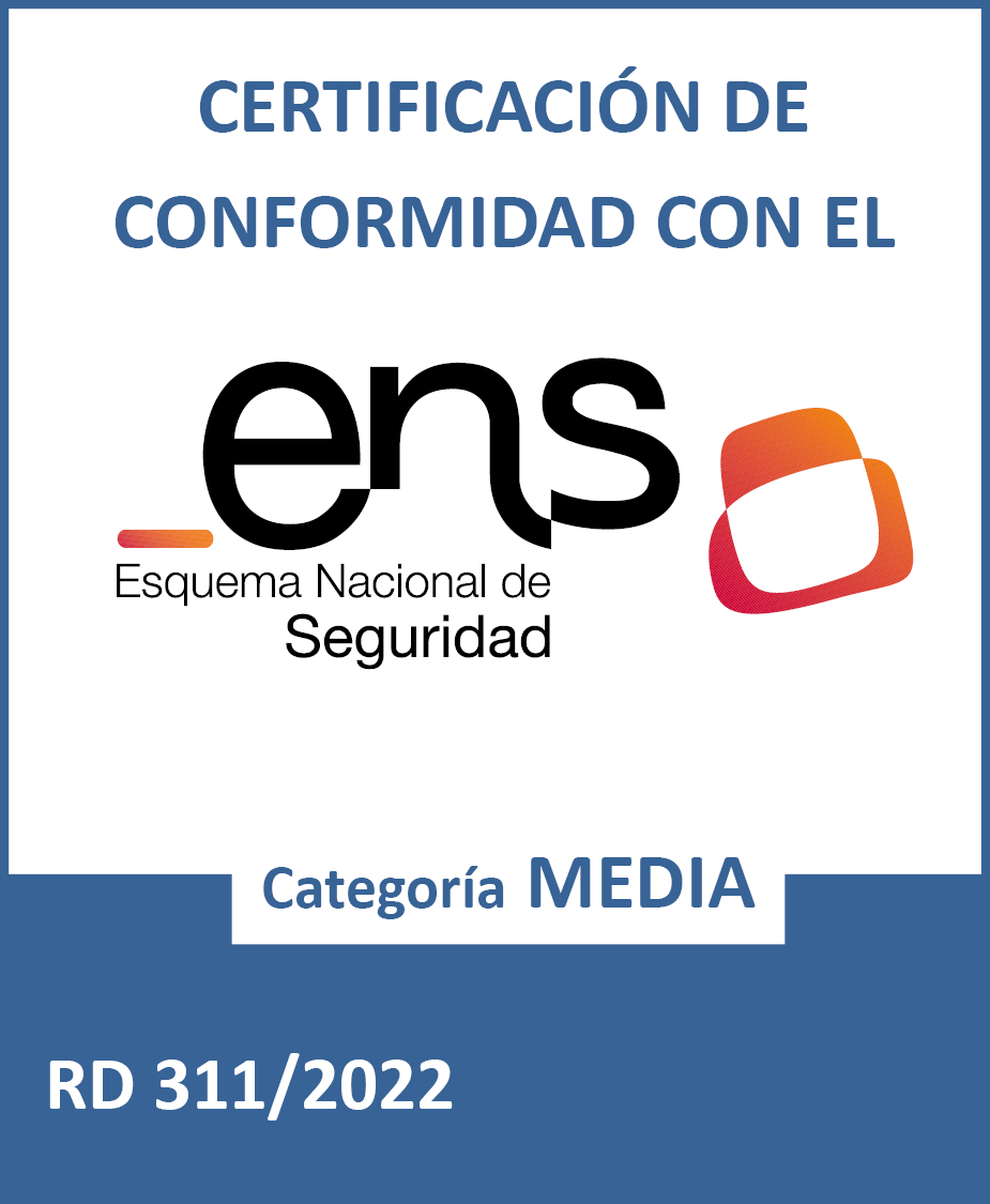 Certificación ENS (Esquema Nacional de Seguridad) – Nivel MEDIO