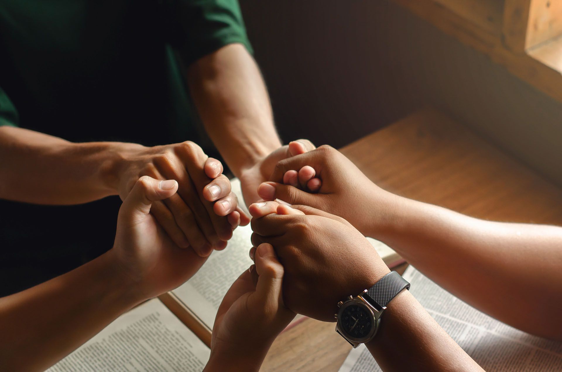 praying together