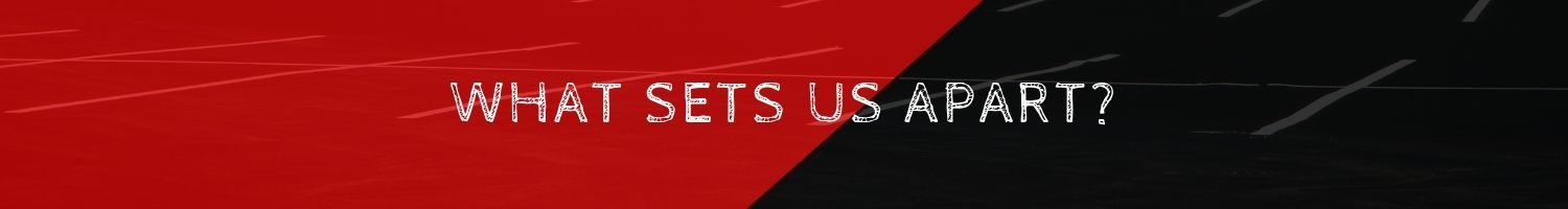 what sets us apart