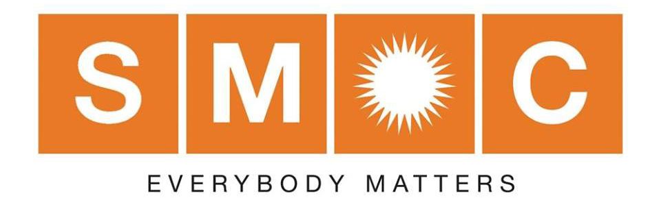 Orange boxes with the letters S, M, C and a sun symbol. Text reads 