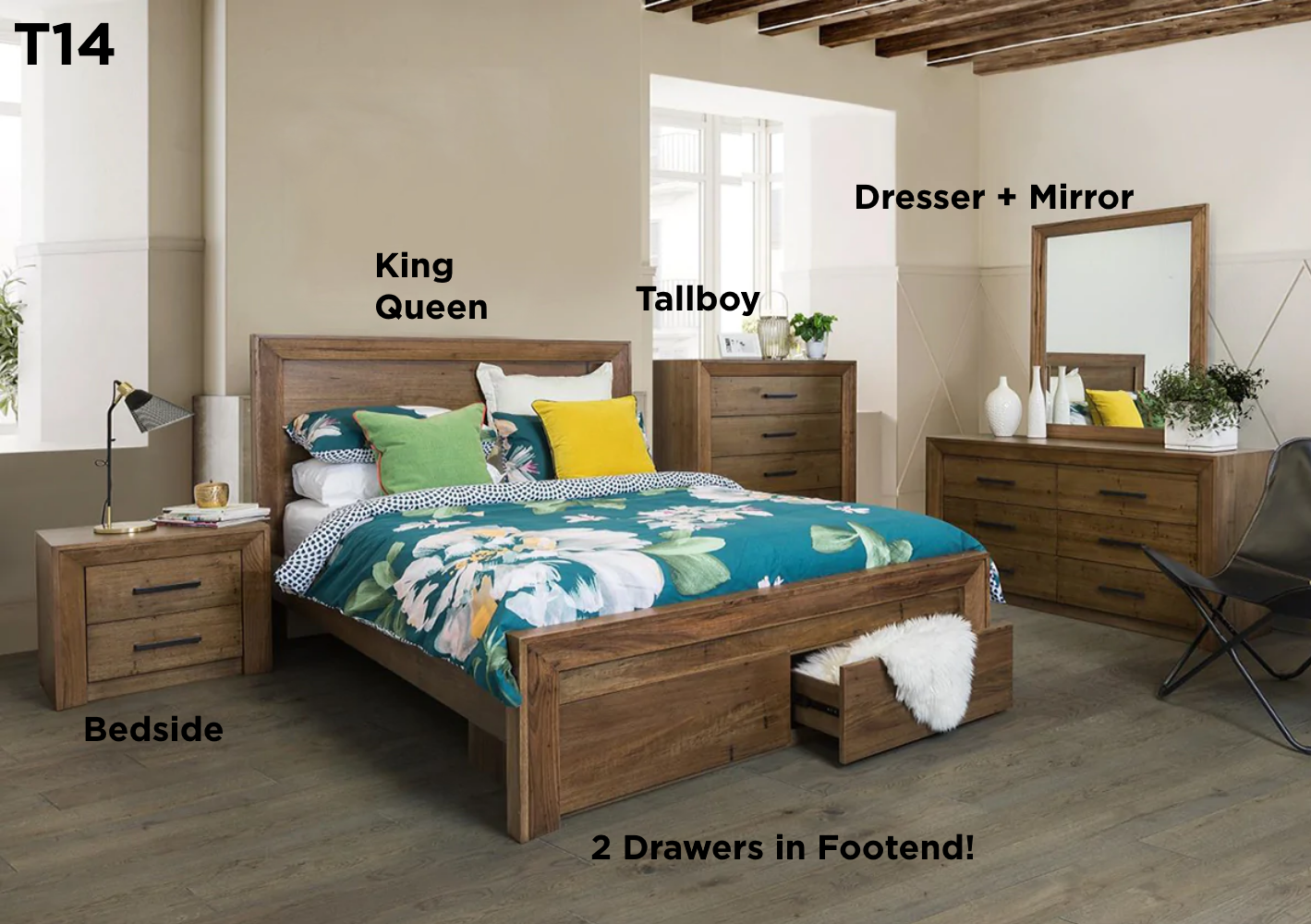 Queen Beds in Lismore Bryants Beds & Mattresses