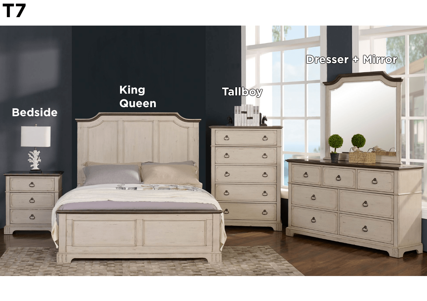 White Beds in Lismore Bryants Beds & Mattresses