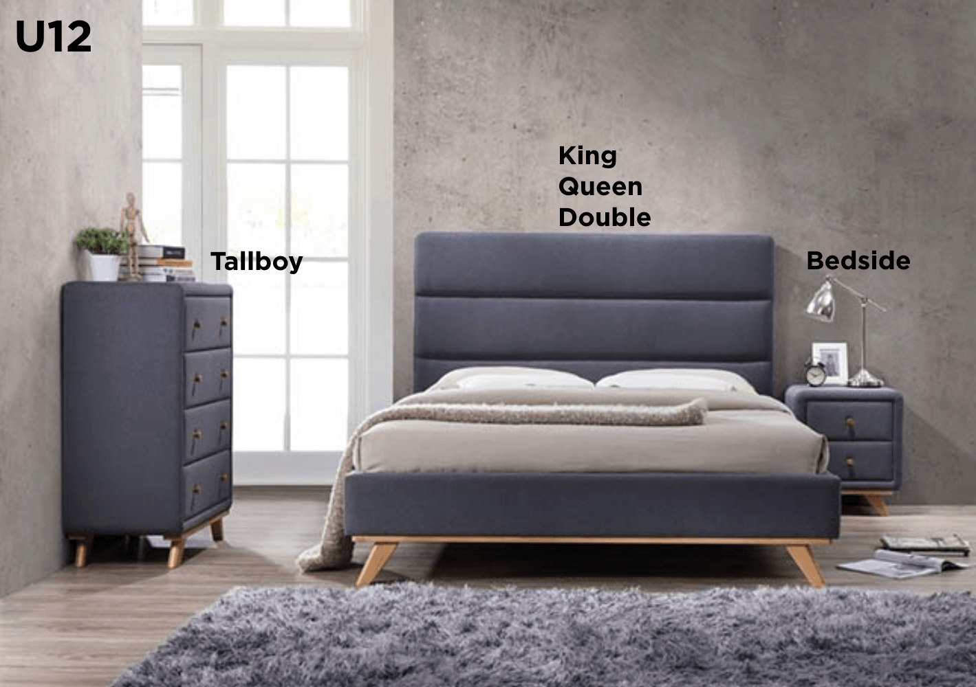 Upholstered Beds in Lismore Bryants Beds & Mattresses