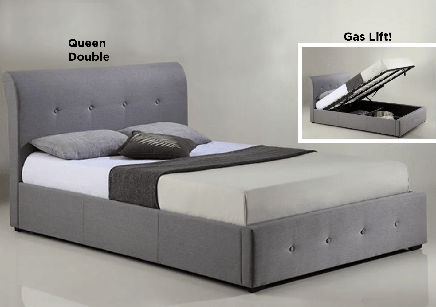 Upholstered Beds in Lismore Bryants Beds & Mattresses