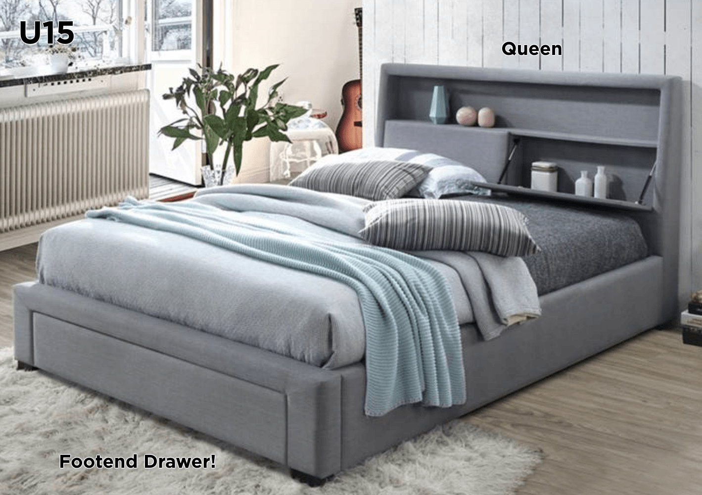 Upholstered Beds in Lismore Bryants Beds & Mattresses