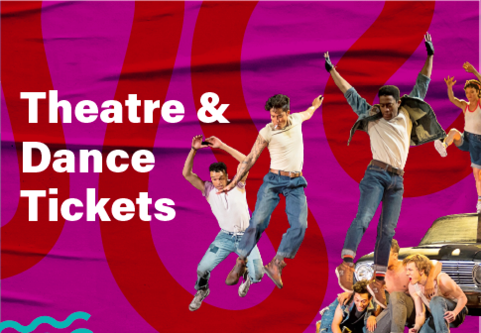 A link for discounted tickets for theatre and dance tickets