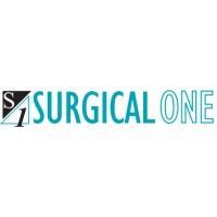 Logo for Surgical One: teal text with