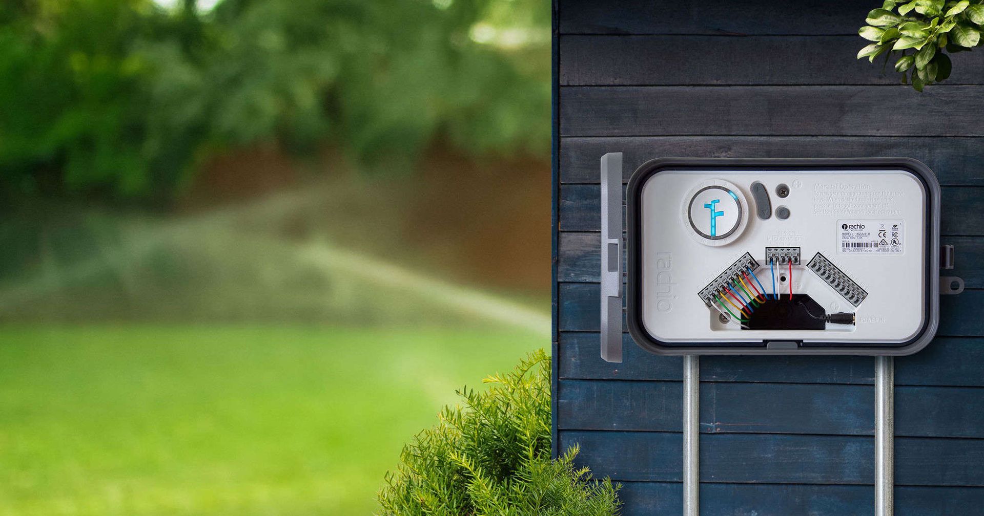 Smart irrigation systems installed.