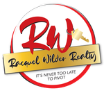 Logo for Raquel Wilder Realty, featuring