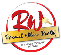 Logo for Raquel Wilder Realty, featuring