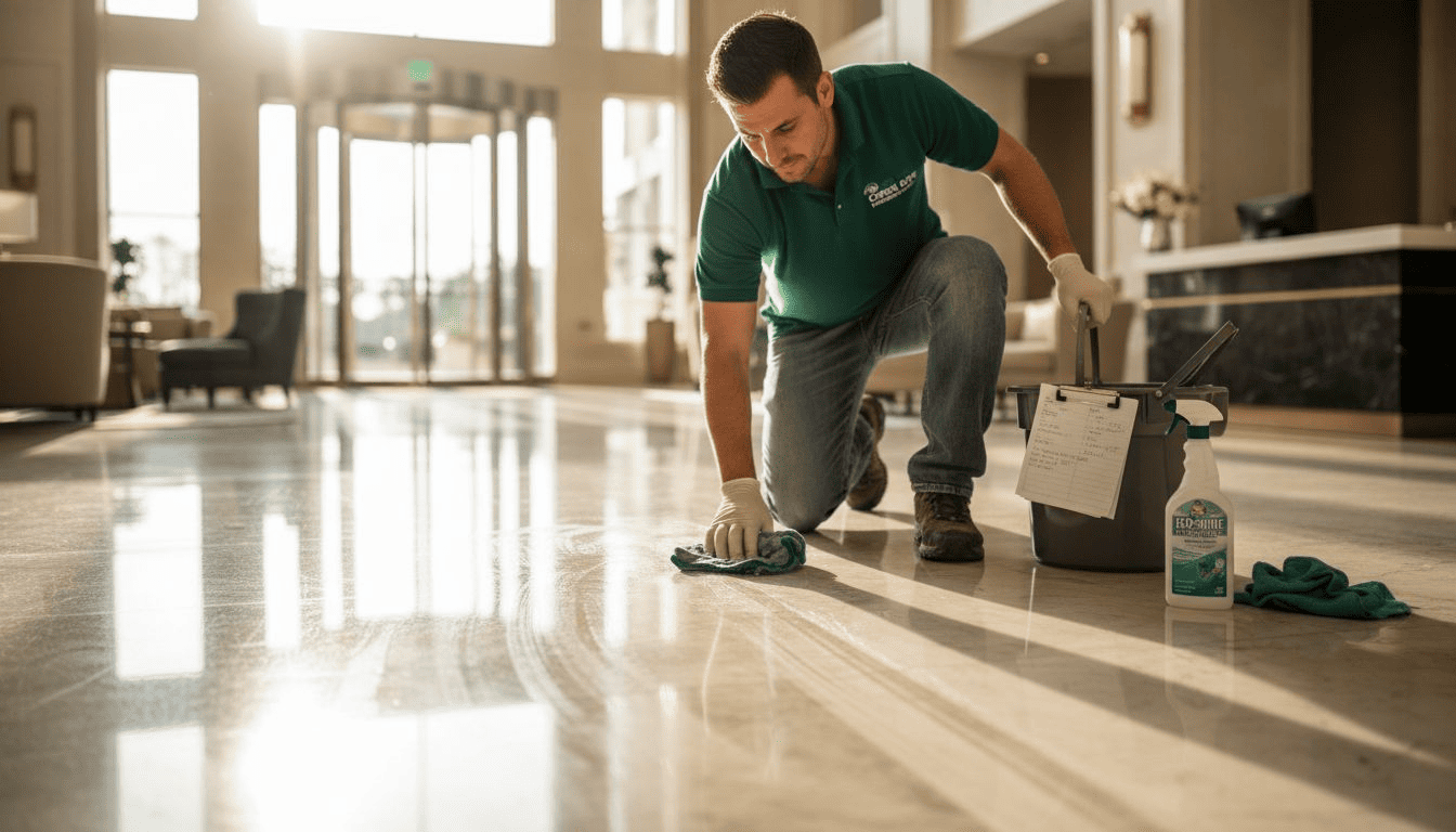 Eco-Friendly Cleaning Extends Surface Life 30% in Property Care