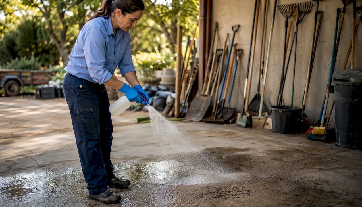 Chemical surface cleaning