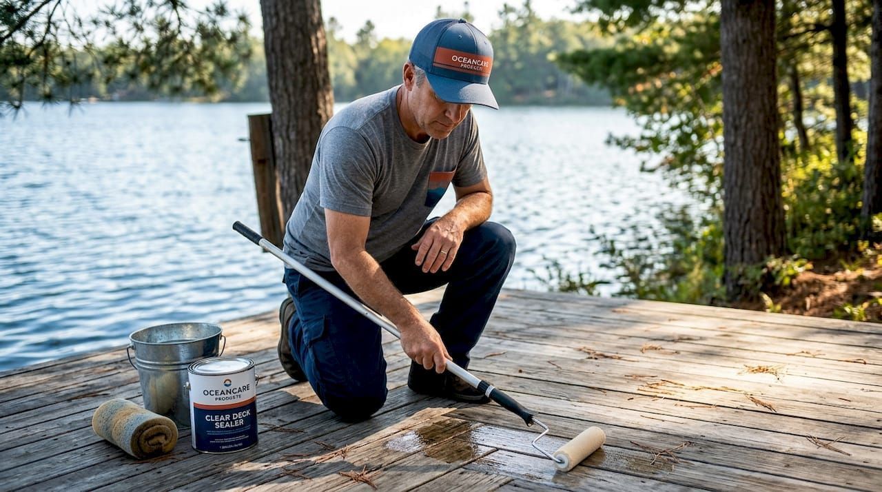 Eco-friendly stone sealing process