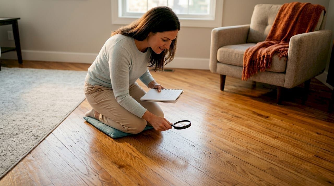 Marble floor polishing