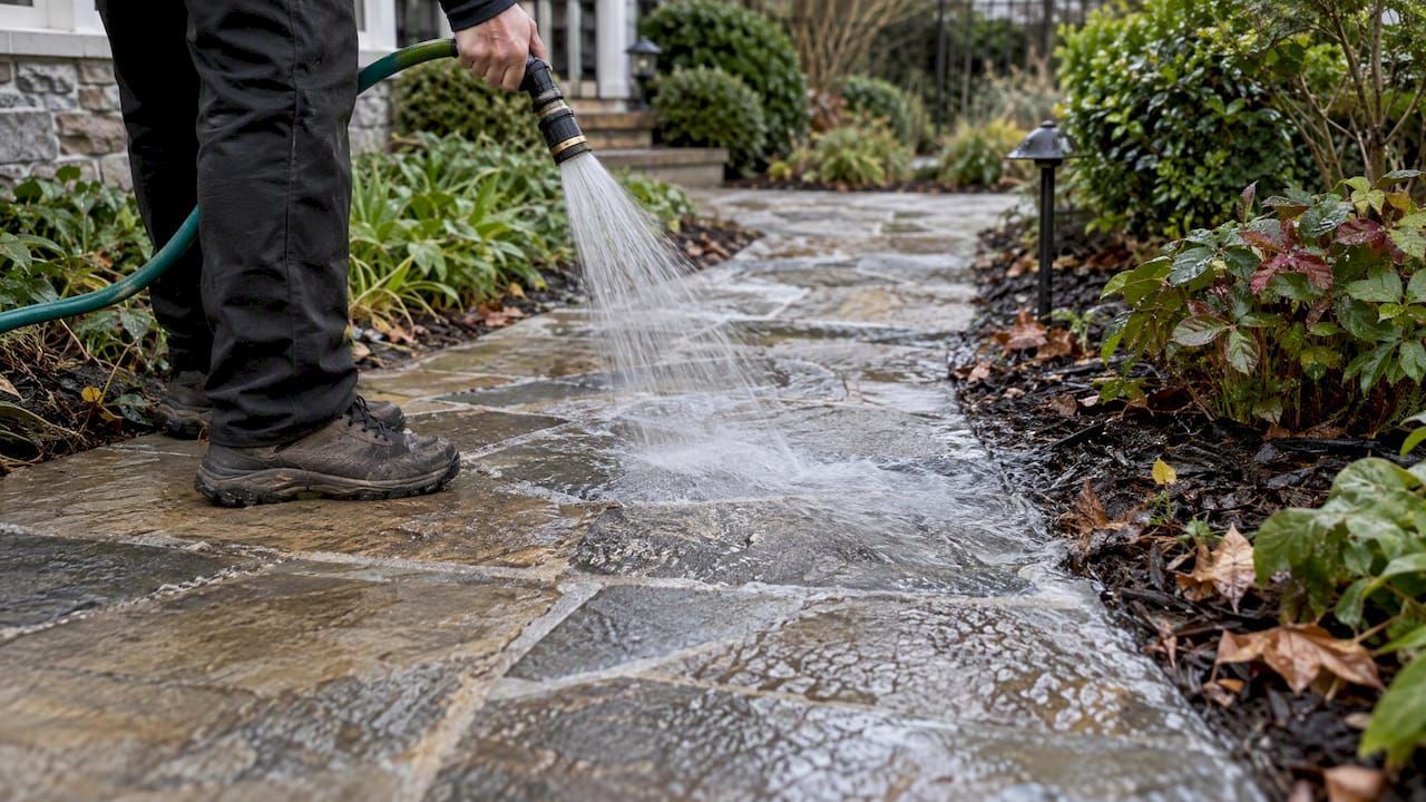 Natural stone cleaning and sealing products