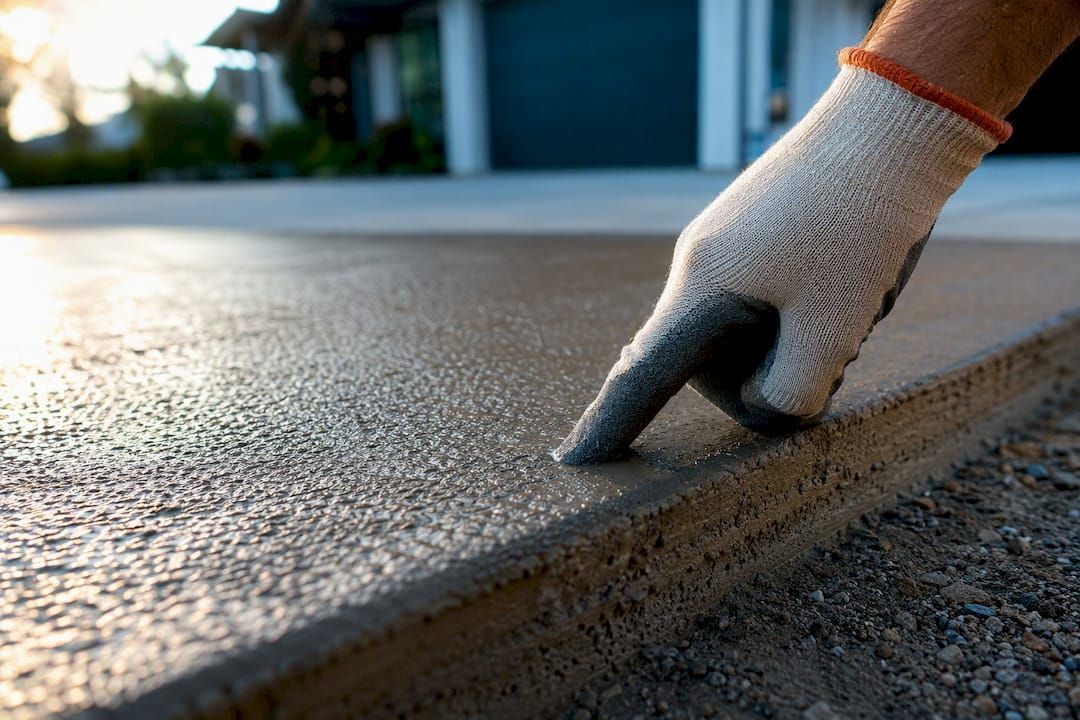 Testing sealed concrete