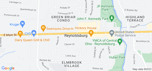 Map of business location