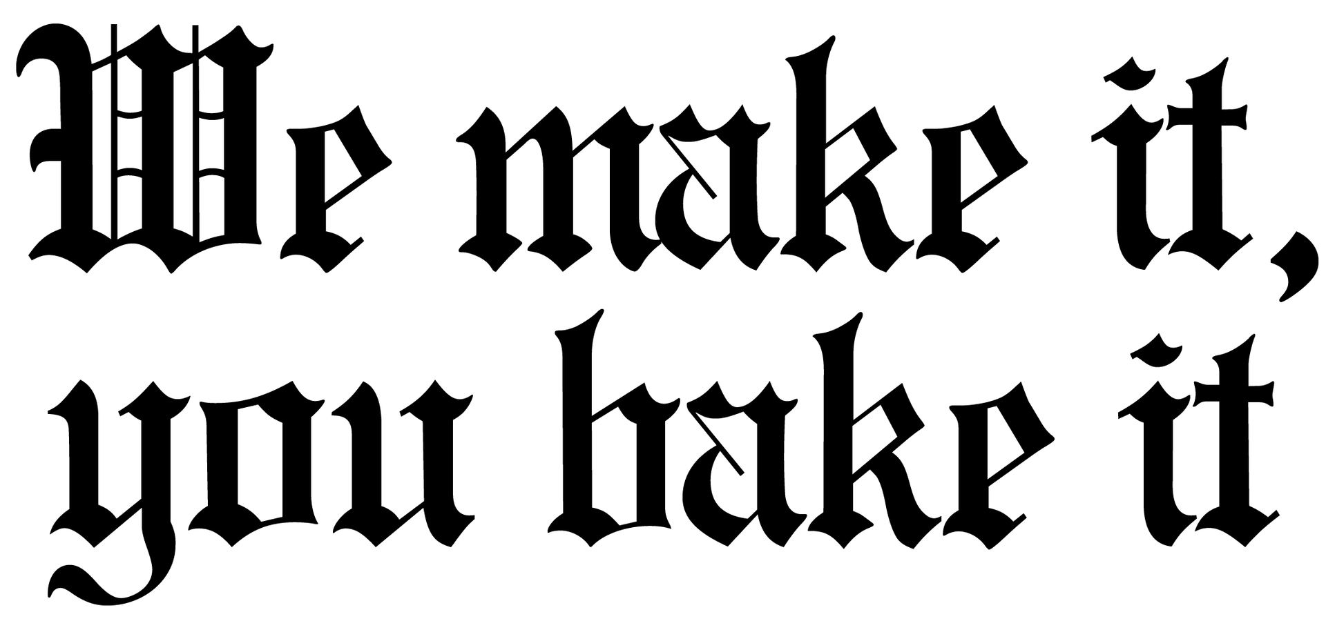 A black and white logo for bums & rolls