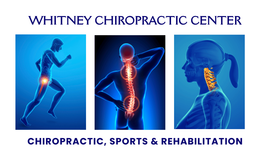 Whitney Chiropractic Center ad "Chiropractic, Sports & Rehabilitation".