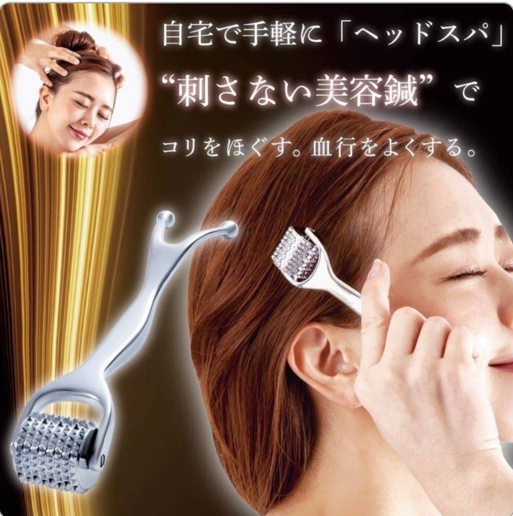 【日本Alphax】熱傳導按摩微針滾輪