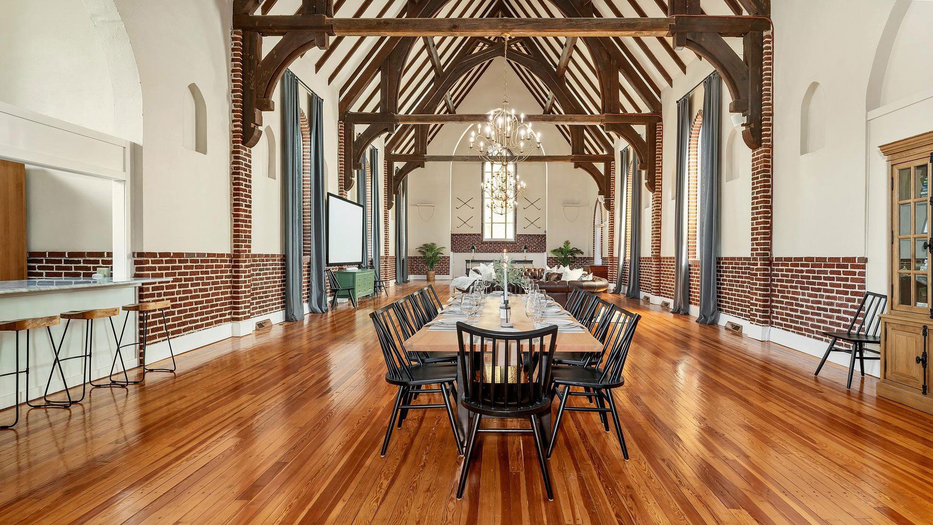 the Great Room of Old Church at Pinehurst