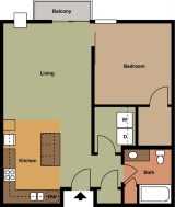 Badlands 1 Bed 1 Bath