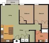 Badlands 2 Bed 1 Bath