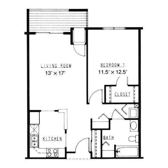 Parkview Terrace 1 Bed 1 Bath Grand Forks North Dakota Apartments