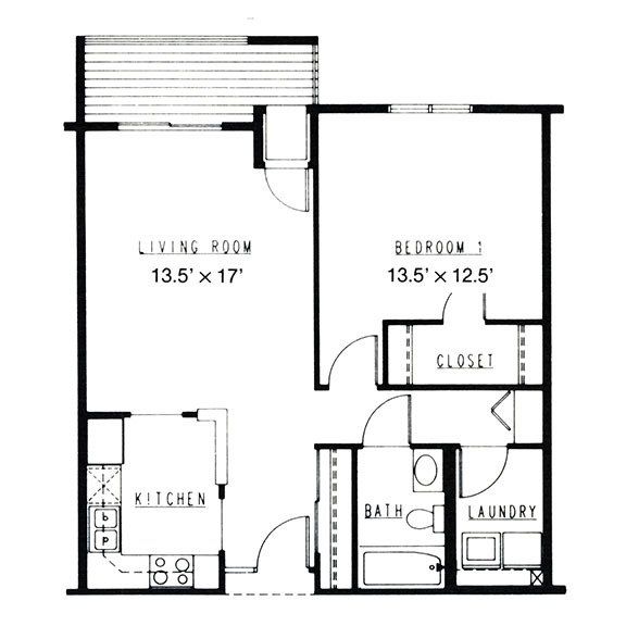 Parkview Terrace 1 Bed 1 Bath Grand Forks North Dakota Apartments