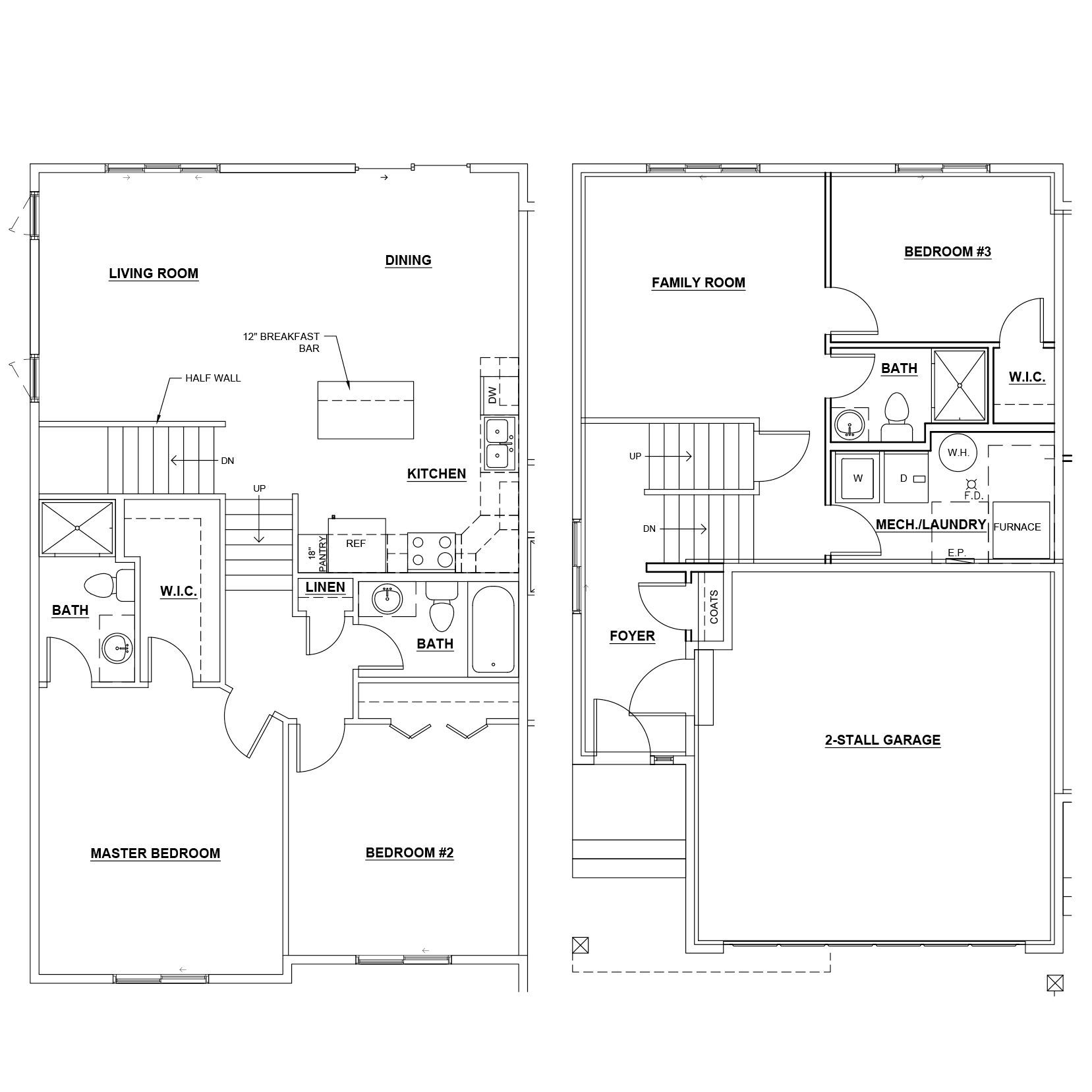 IMM Woodside Townhomes 3 Bed 3 Bath Minot North Dakota Homes