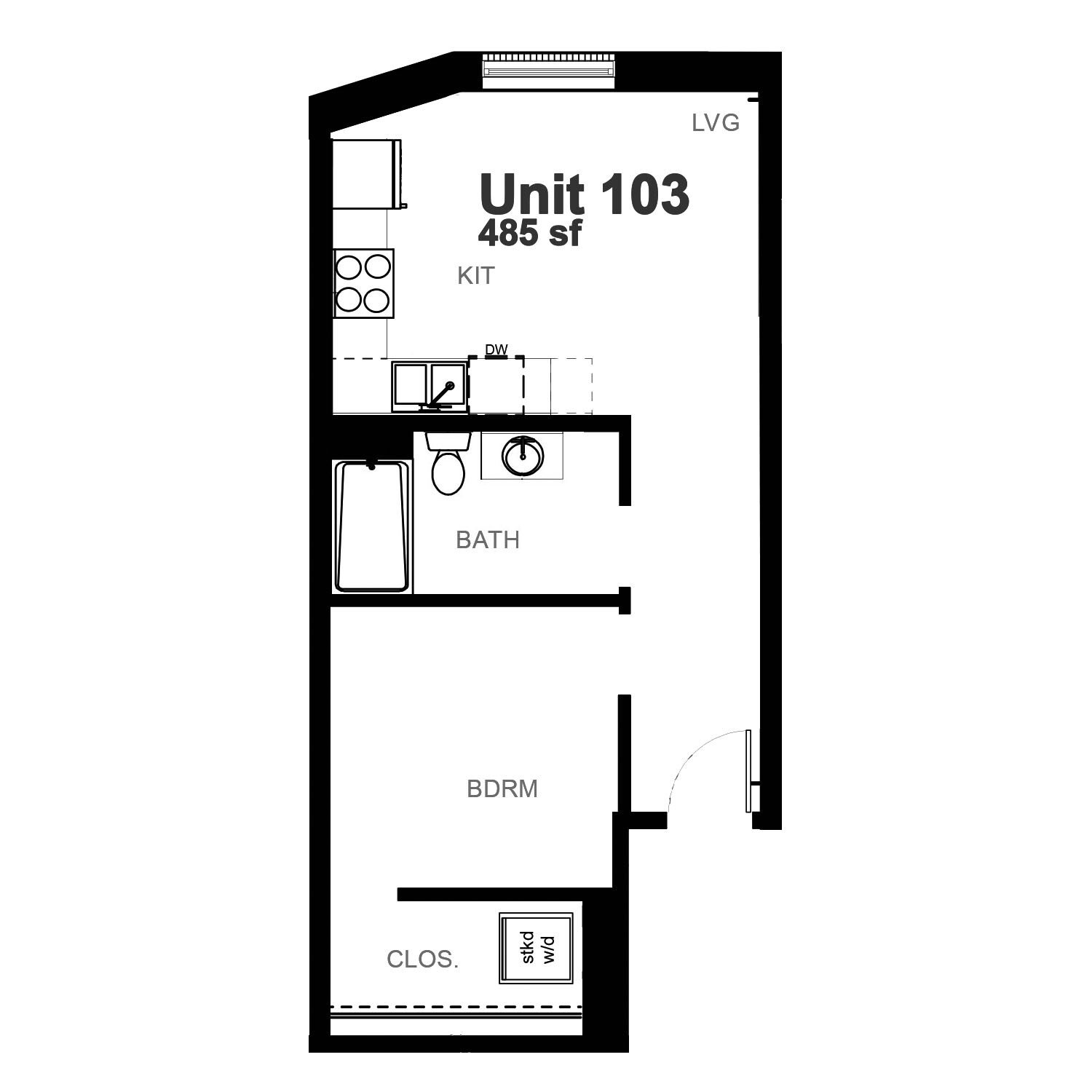 AT Lofts Apartments 1 Bed 1 Bath Minot North Dakota Apartments