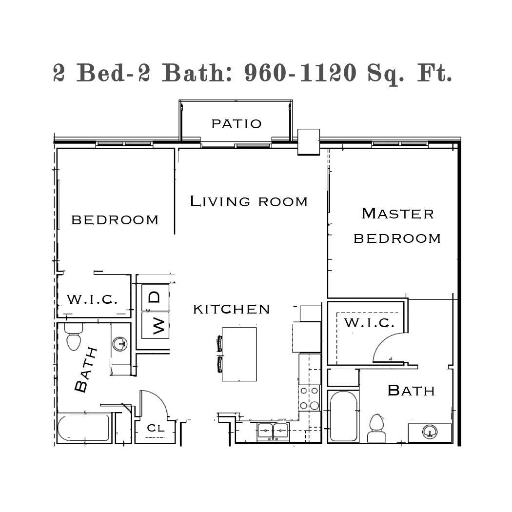 Collins Place 2 Bed 2 Bath Mandan North Dakota Apartments