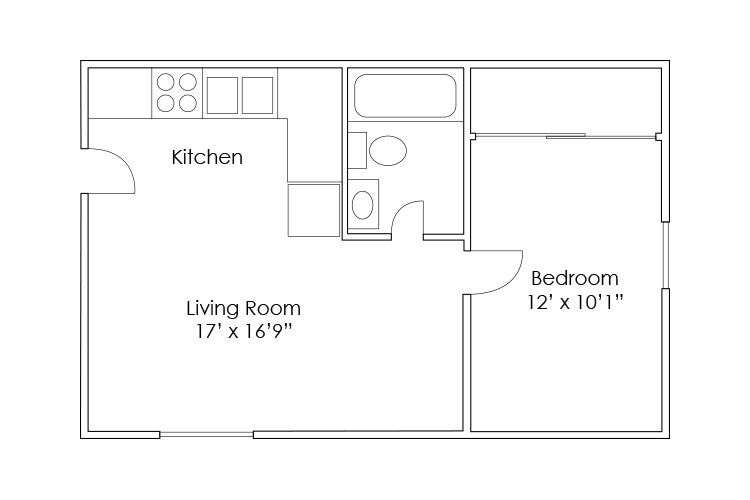 Fairmont Apartments 1 Bed 1 Bath Minot North Dakota Apartments