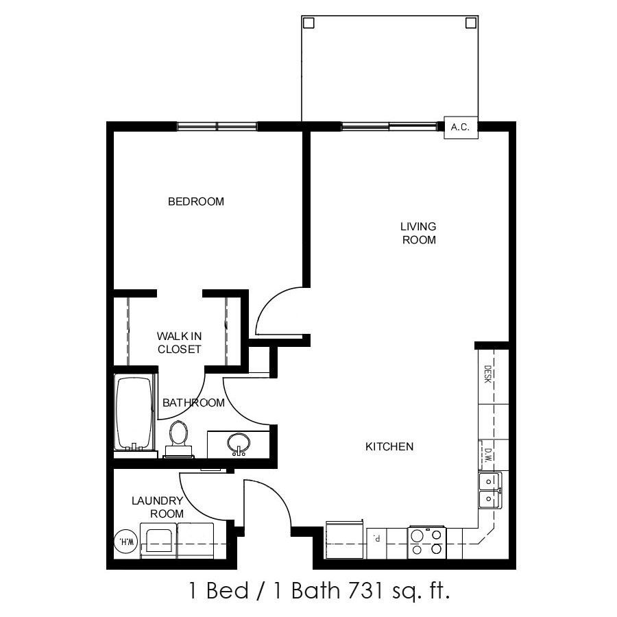 Gateway Apartments 1 Bed 1 Bath Minot North Dakota Apartments