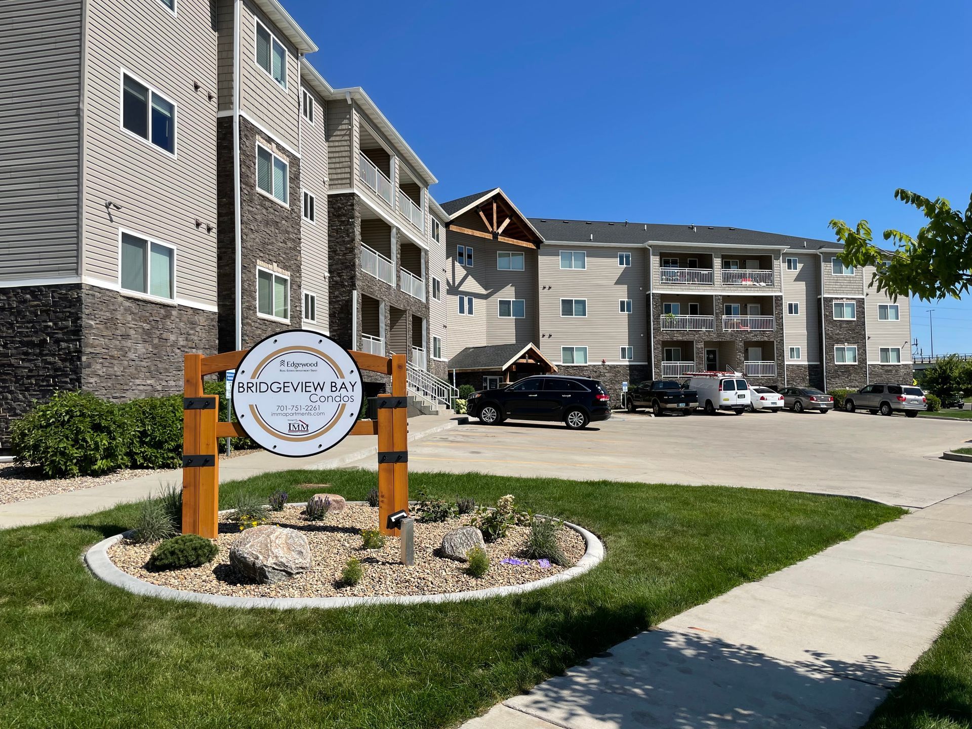 Bridgeview Bay Condos at IMM Apartments in Mandan, North Dakota
