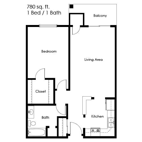 Kensington Place Apartments 1 Bed 1 Bath Grand Forks North Dakota Apartments