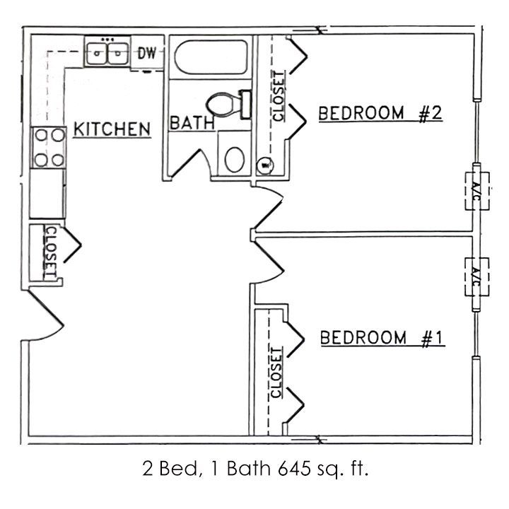 Paramount at the Bluffs 1 Bed 1 Bath Minot North Dakota Apartments