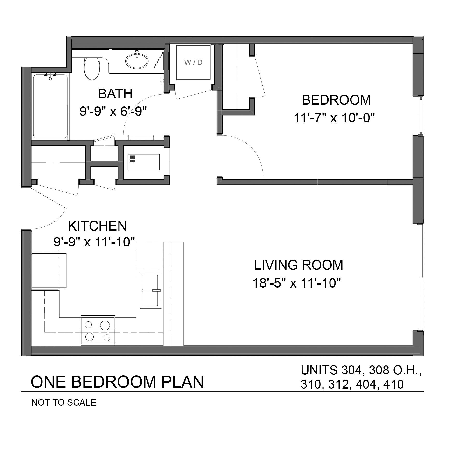 Renaissance on Main 1 Bed 1 Bath Apartment in Williston North Dakota Apartments