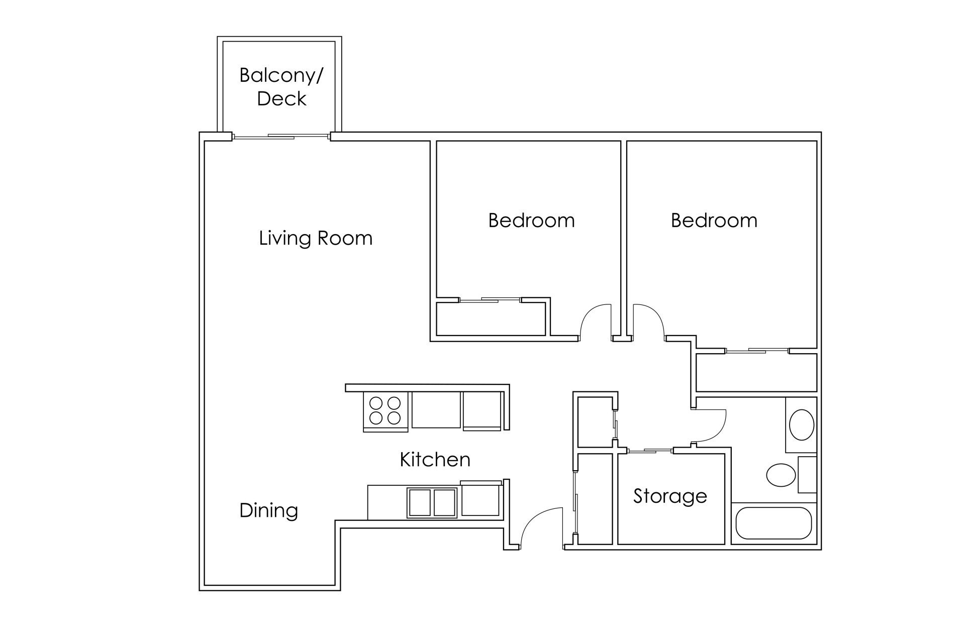 Southview Apartments 2 Bed 1 Bath Minot North Dakota Apartments