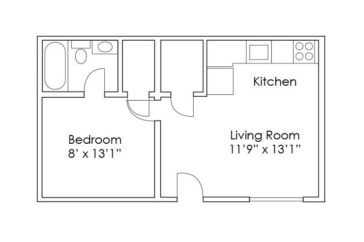 IMM Terrace Heights Apartments 1 Bed 1 Bath Minot North Dakota Apartments