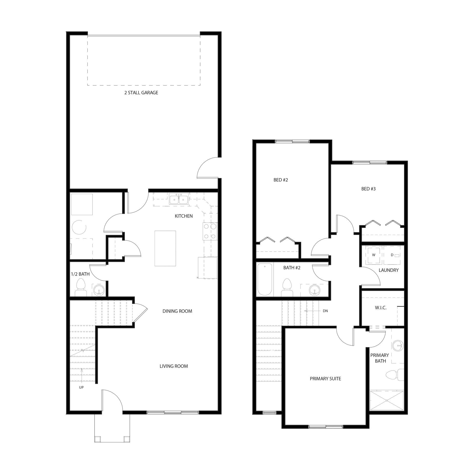 Valley View 3 Bed 2.5 Bath Town Home in Fargo North Dakota Homes